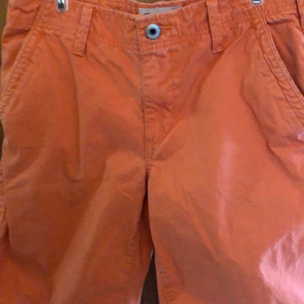 Express 30”W shorts orange  ❤️ Like for lower price&shipping ORbundle& u offer